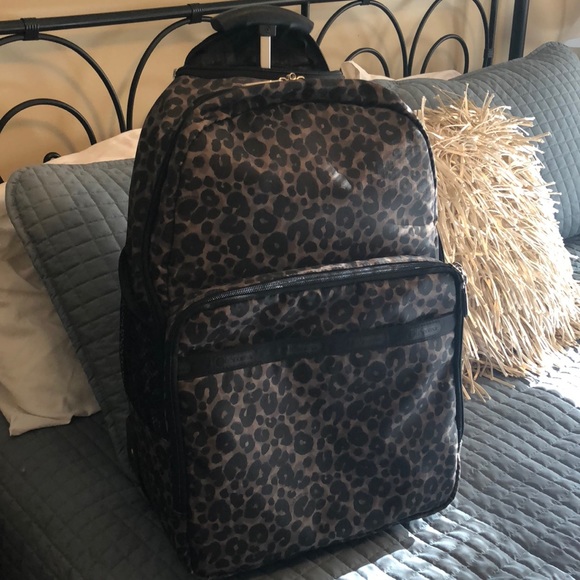 lesportsac luggage rolling backpack